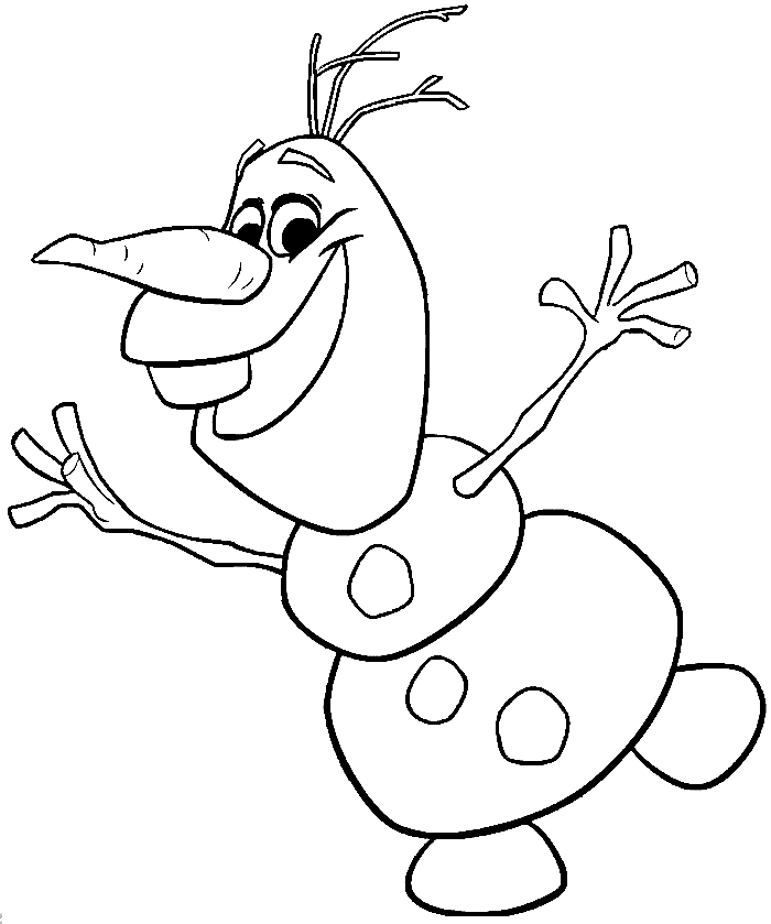 Coloriage de la Reine des Neiges dans un décor hivernal