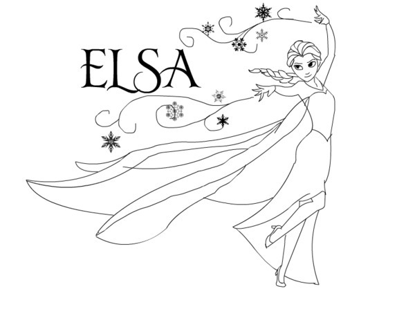 Elsa et Anna de La Reine des Neiges dans un décor hivernal