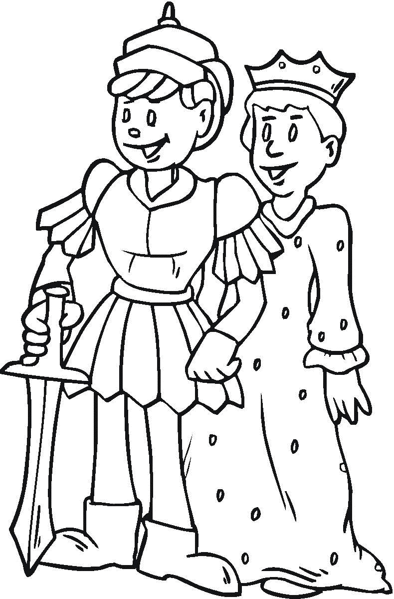 Coloriage d'une reine majestueuse dans son royaume
