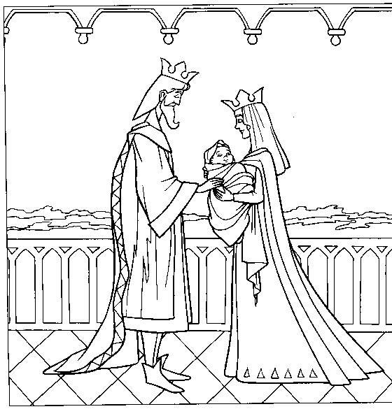 Une reine majestueuse entourée de détails royaux