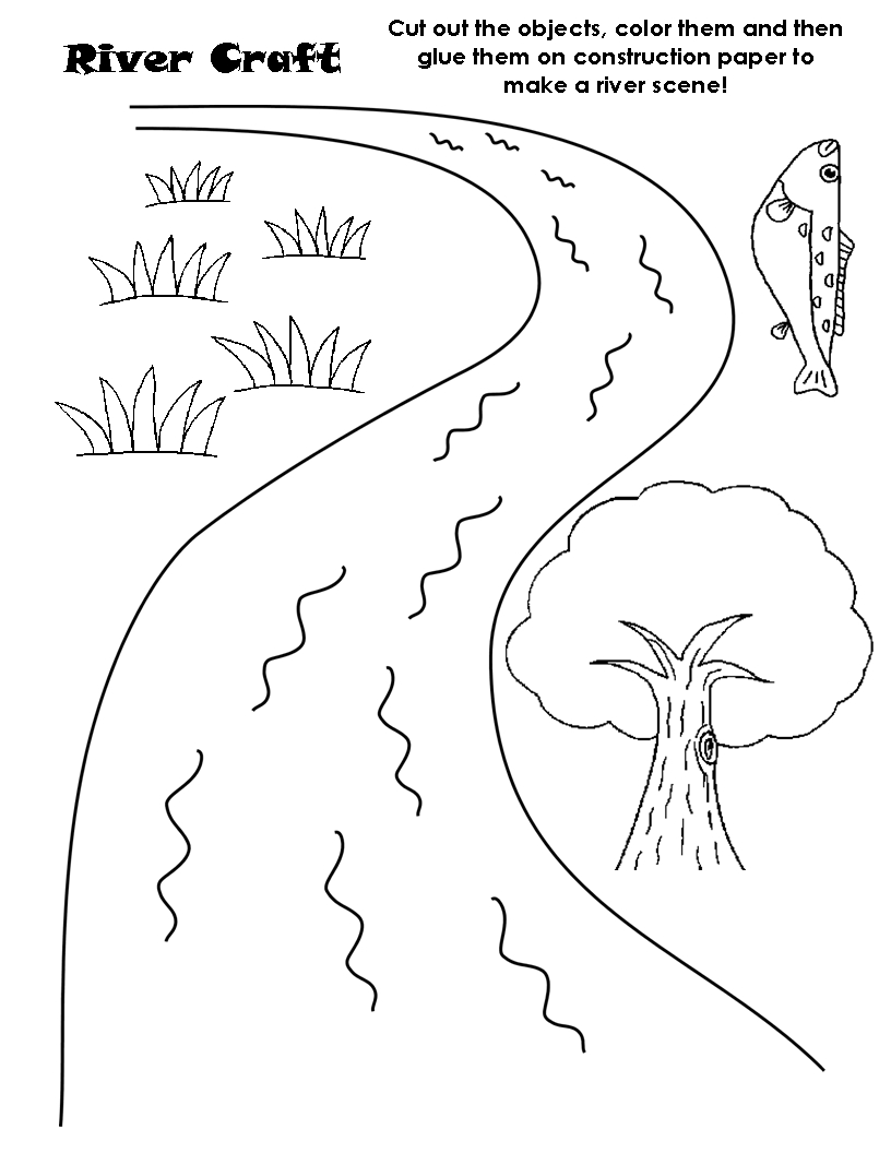 Scène de rivière paisible entourée d'arbres et de montagnes