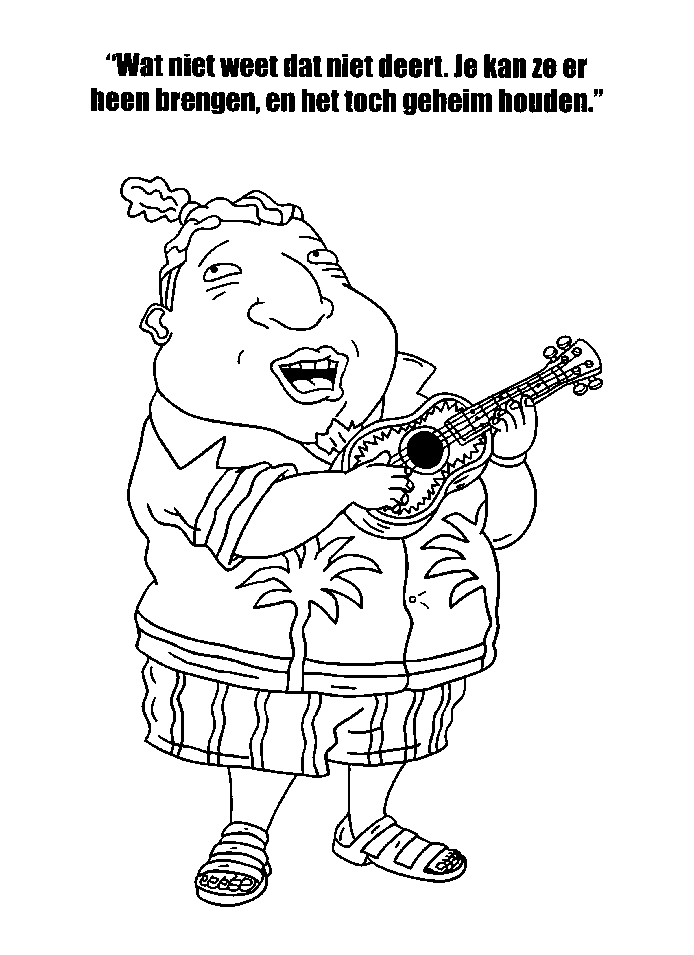 Un personnage de Rocket Power en pleine action sur sa planche à roulettes