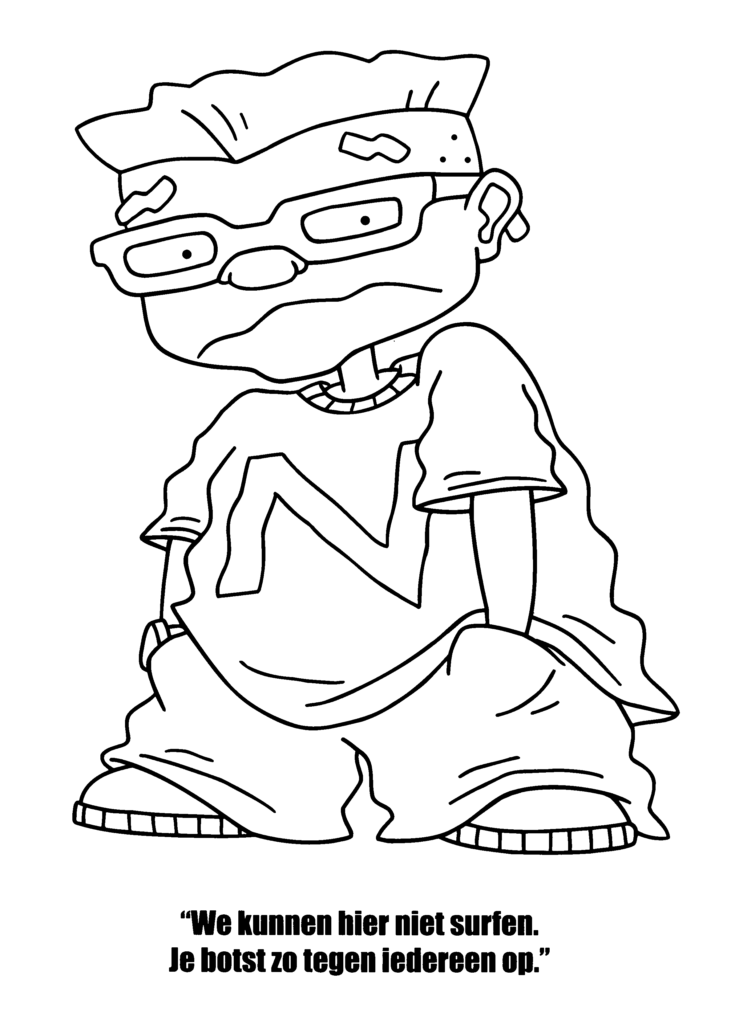 Scène de la série Rocket Power avec des personnages en pleine action sur leur planche à roulettes