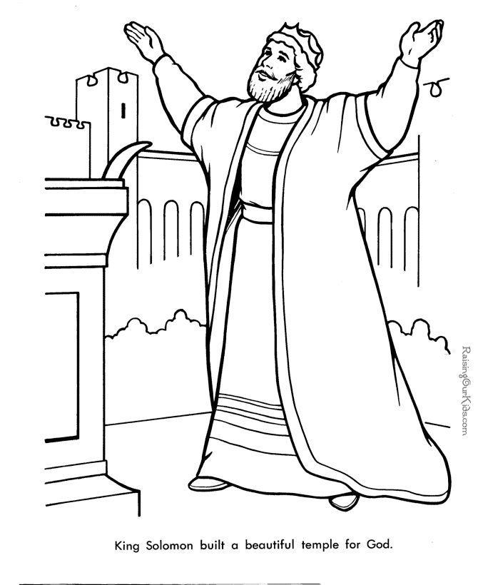 Un roi majestueux entouré de détails royaux dans un univers de coloriage