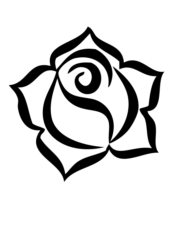 Coloriage de roses délicates sur fond floral