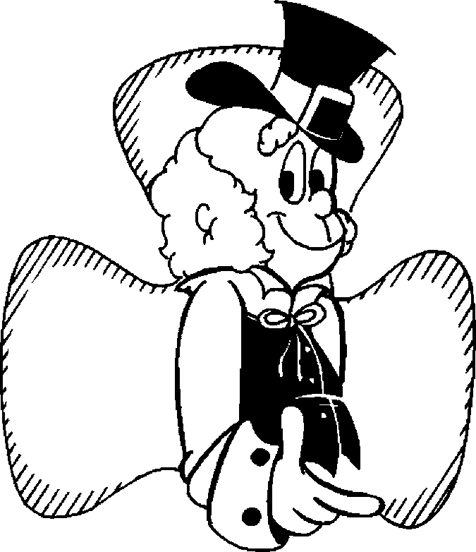 Coloriage de la fête de la Saint-Patrick avec un chapeau et un trèfle