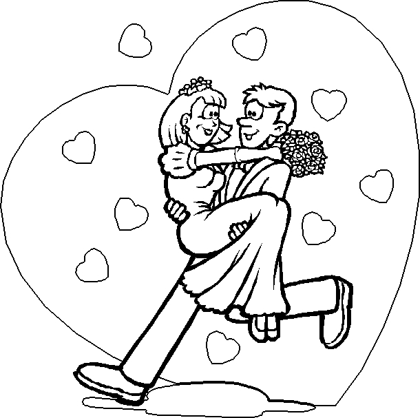 Un couple échangeant des cœurs pour la Saint-Valentin