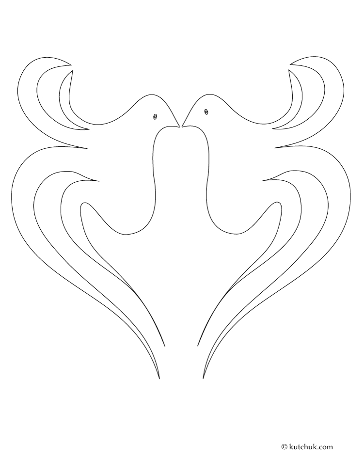Coloriage de la Saint-Valentin avec cœurs et messages d'amour