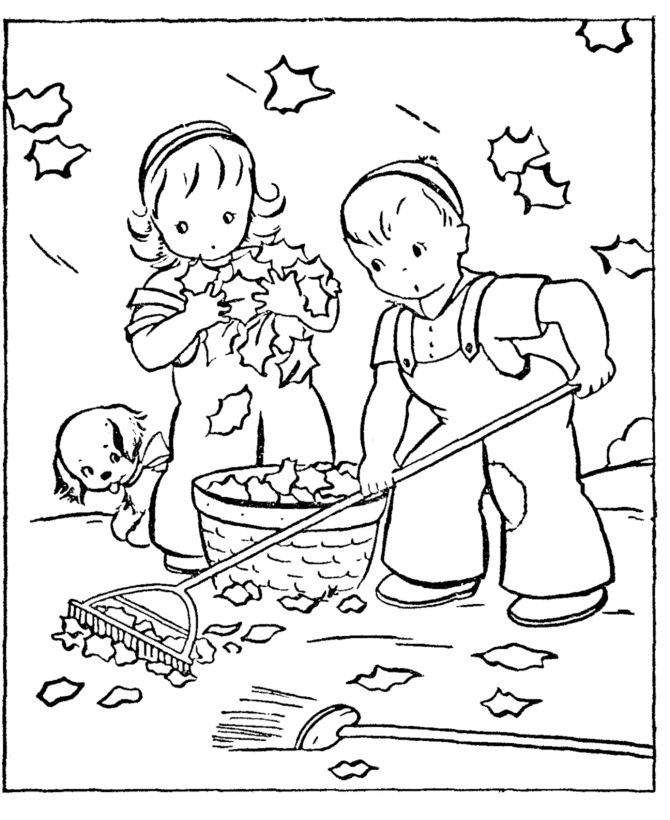 Scène de la saison automnale avec un arbre et des feuilles tombantes