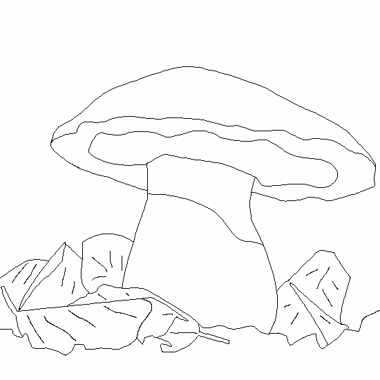 Un coloriage d'un paysage automnal avec un arbre et des feuilles tombantes