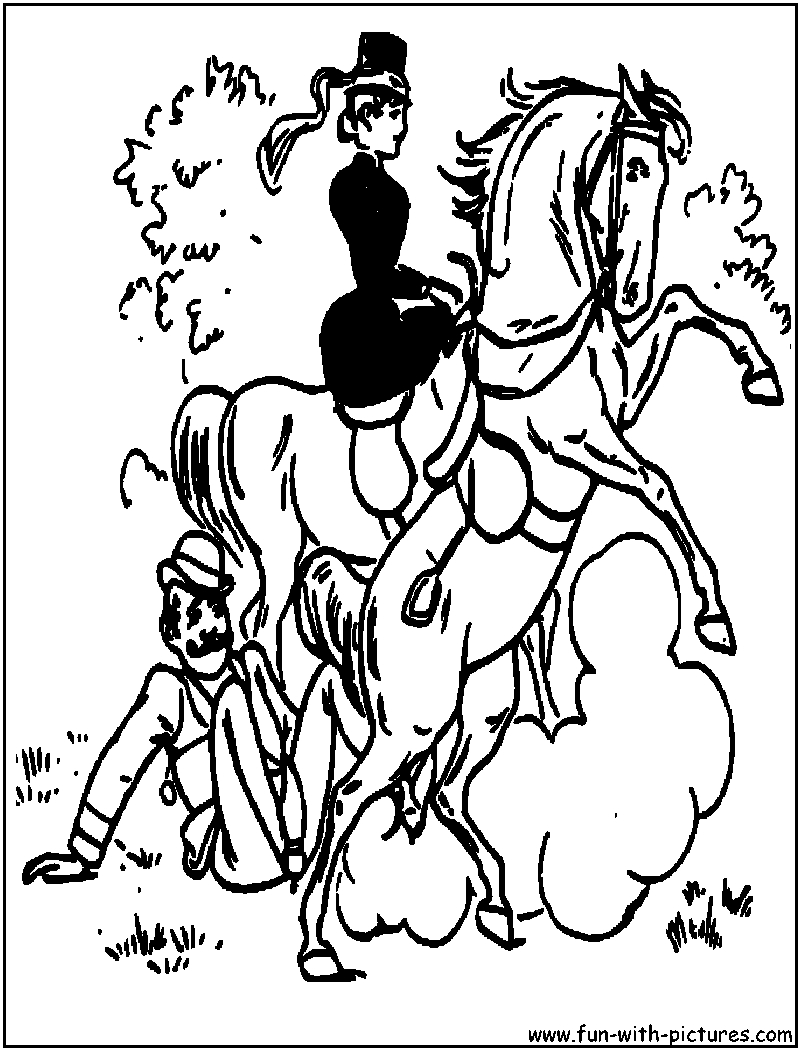 Coloriage d'une scène automnale avec un arbre et des feuilles tombantes