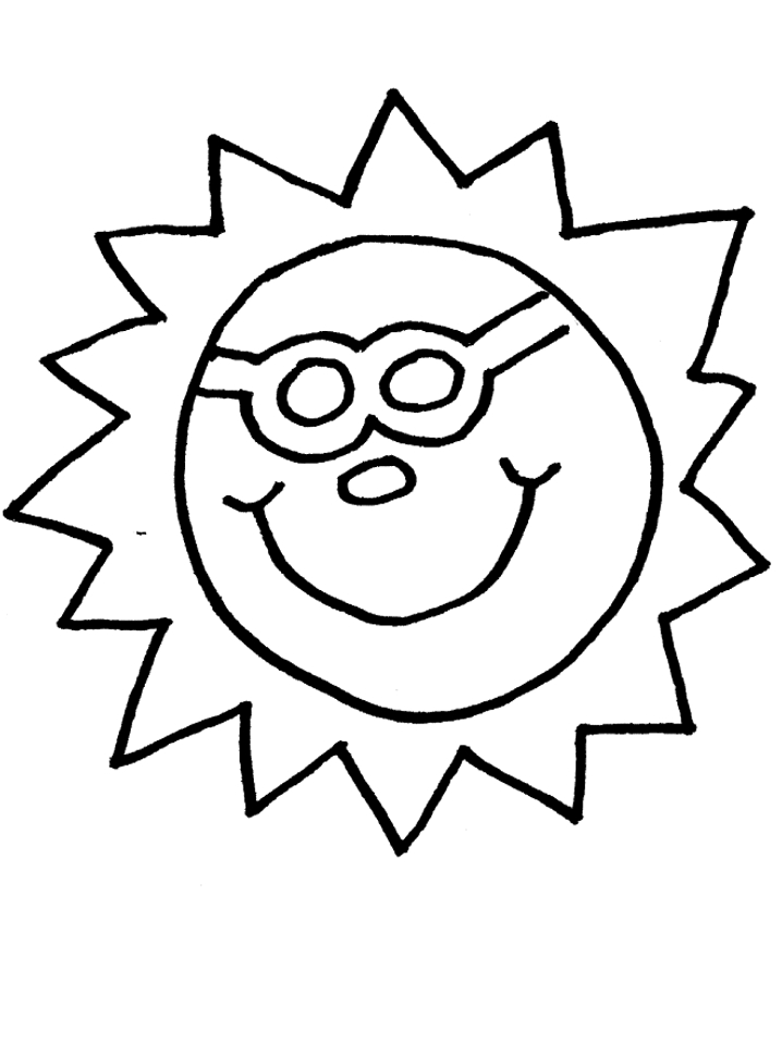 Coloriage d'une scène estivale avec des enfants jouant sur la plage