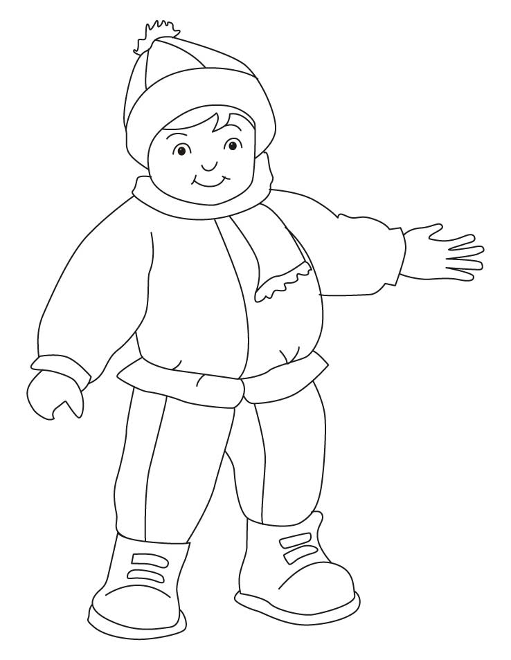 Un enfant construit un bonhomme de neige dans un paysage hivernal