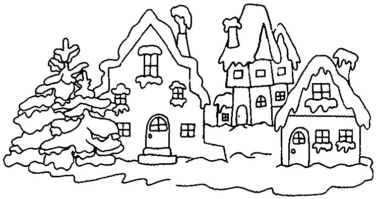 Un enfant joyeux construisant un bonhomme de neige dans un paysage hivernal