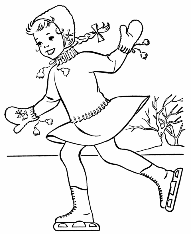Un enfant s'amuse à colorier une scène hivernale avec des animaux Un enfant s'amuse à colorier une scène hivernale avec des animaux