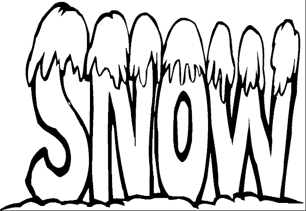 Un enfant s'amuse à colorier des éléments de l'hiver