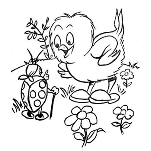 Un enfant dessine des fleurs au printemps dans un jardin ensoleillé
