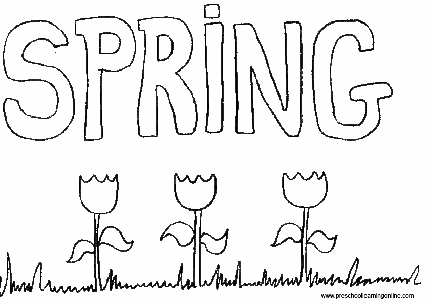 Scène de printemps avec un enfant coloriant des fleurs et un papillon