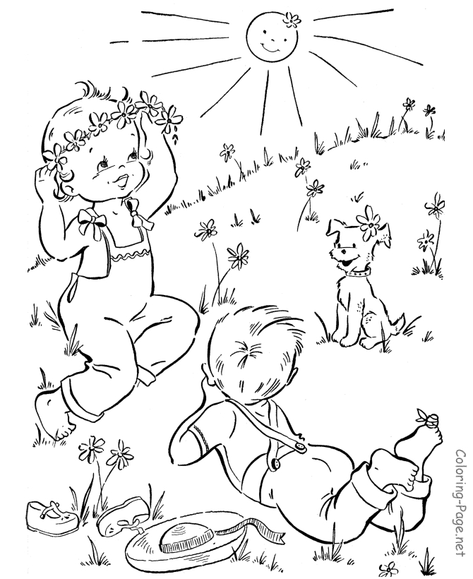 Scène de printemps avec un lapin et des fleurs colorées