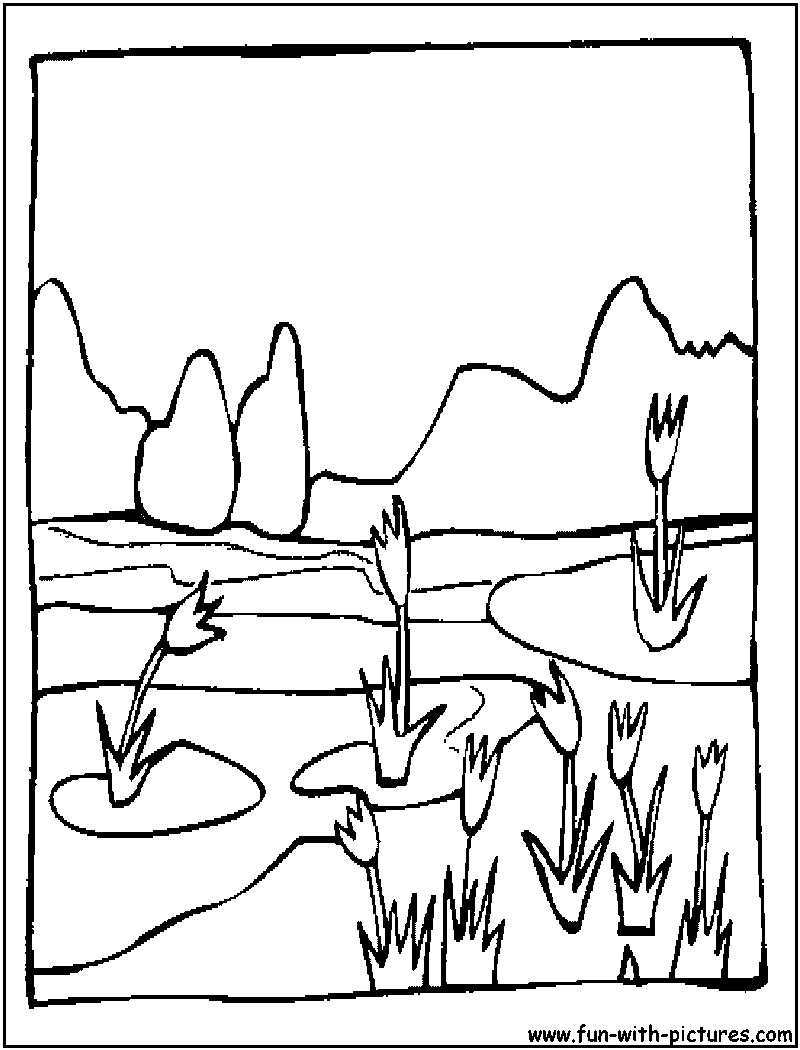 Un coloriage printanier avec un jardin fleuri et des animaux joyeux