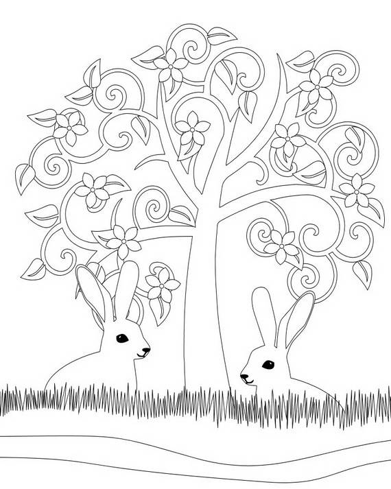 Scène de printemps avec des fleurs et un papillon dans un jardin ensoleillé