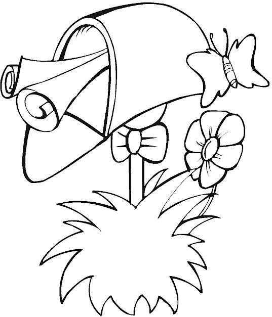 Scène printanière avec des fleurs et un arbre en pleine floraison