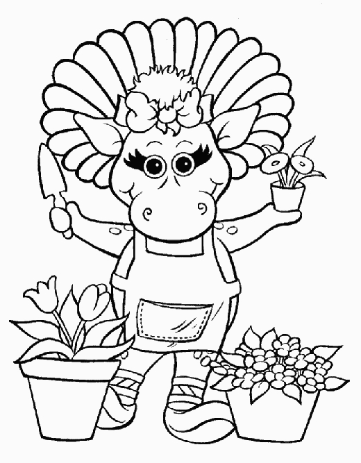 Scène printanière avec un jardin fleuri et des insectes