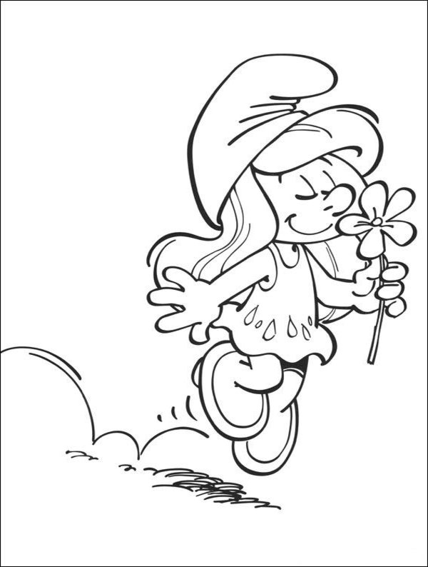 Un enfant en train de colorier une scène printanière pleine de vie