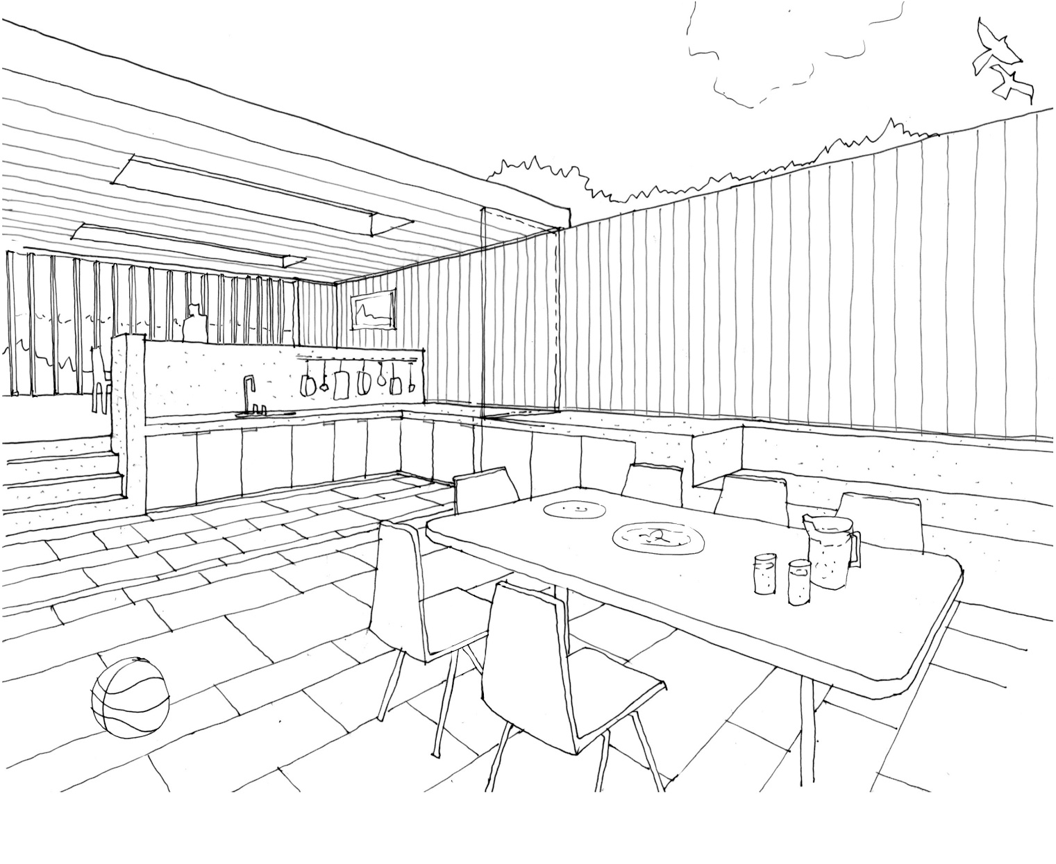 Coloriage Salle à manger #12001 à imprimer Coloriage Salle à manger #12001 à imprimer