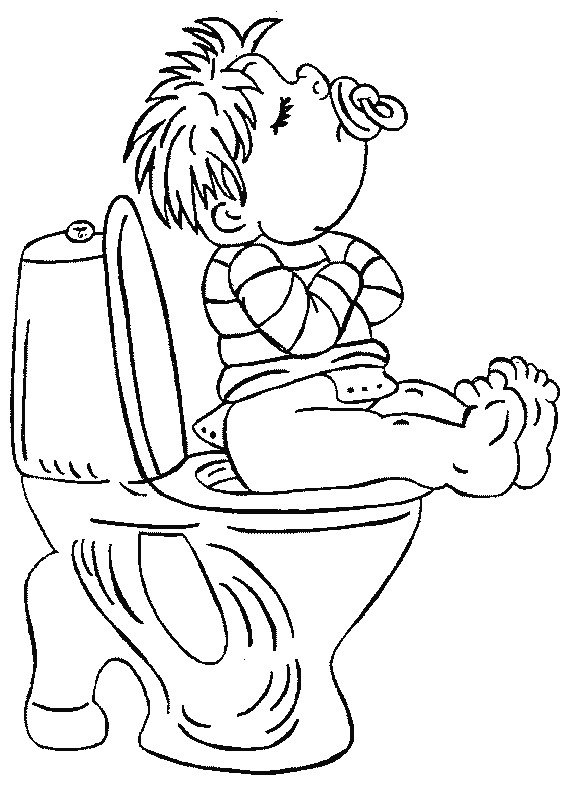 Coloriage d'une salle de bain accueillante avec baignoire et accessoires