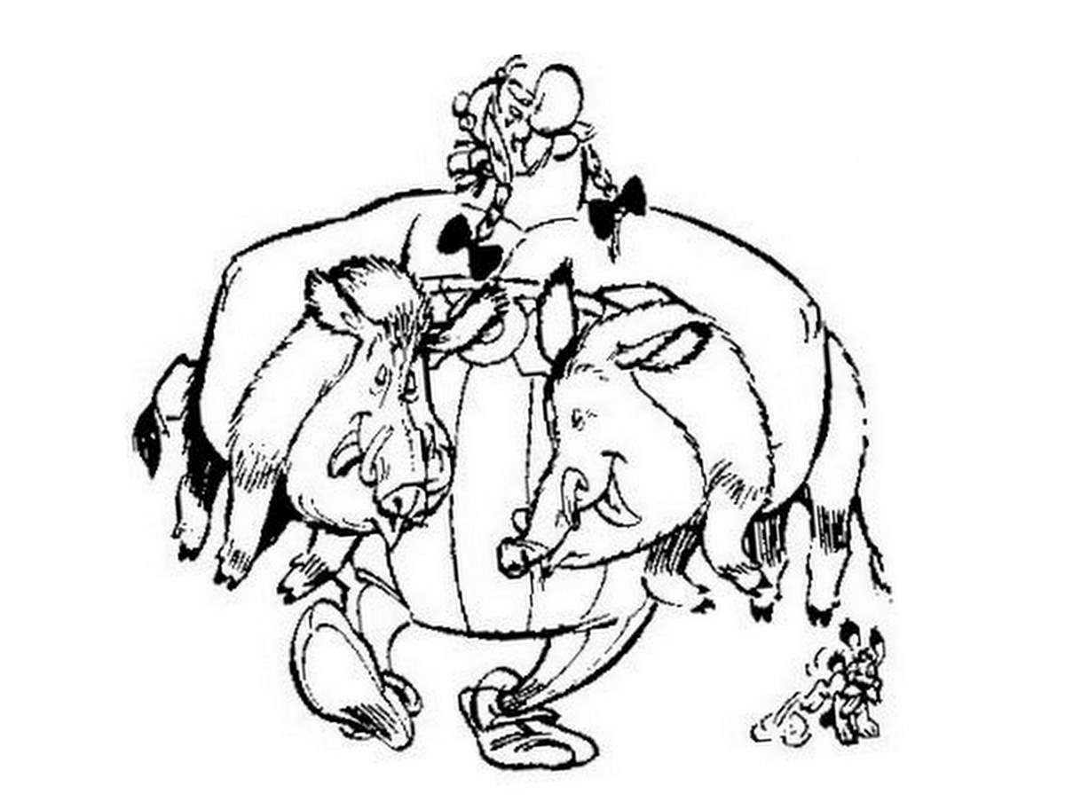 Coloriage Sanglier #10015 à imprimer Coloriage Sanglier #10015 à imprimer