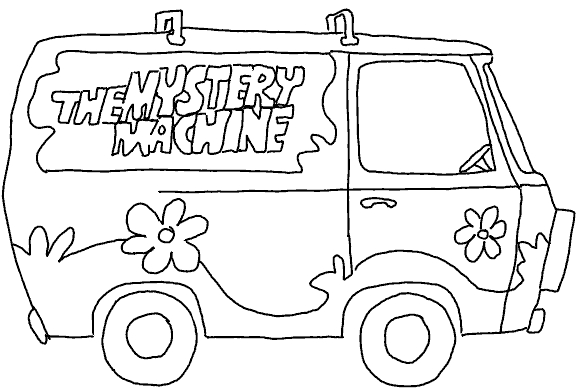 Scooby-Doo et Shaggy en pleine aventure dans un décor mystérieux