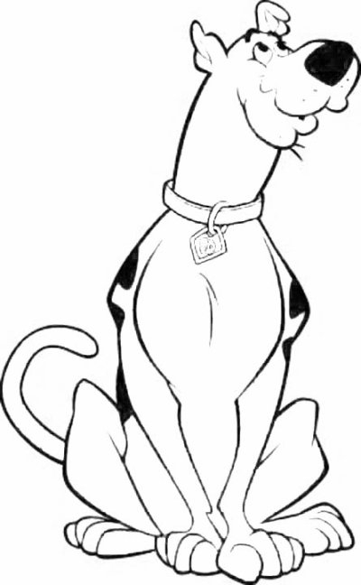 Scooby-Doo en pleine enquête dans un décor mystérieux