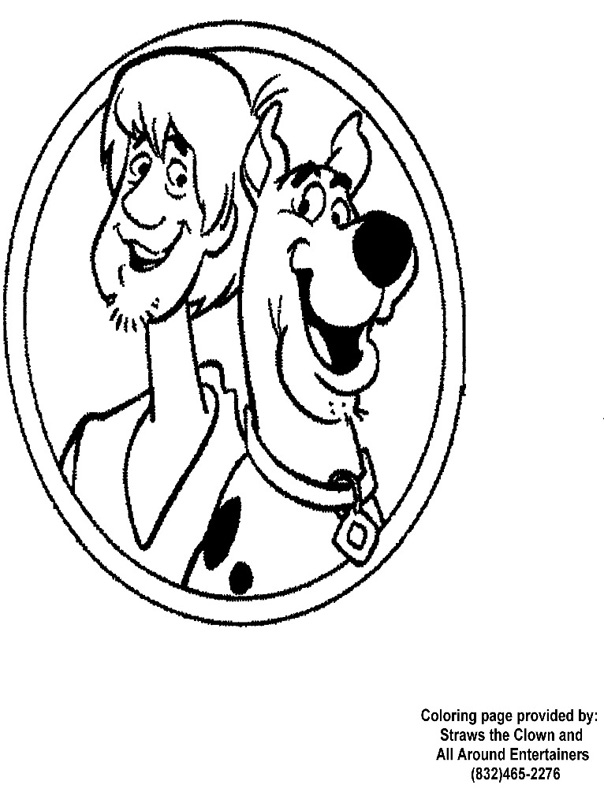 Scène de Scooby-Doo et Shaggy dans une ambiance de mystère