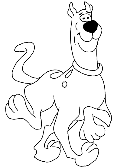 Scooby-Doo en pleine enquête avec ses amis dans un décor mystérieux