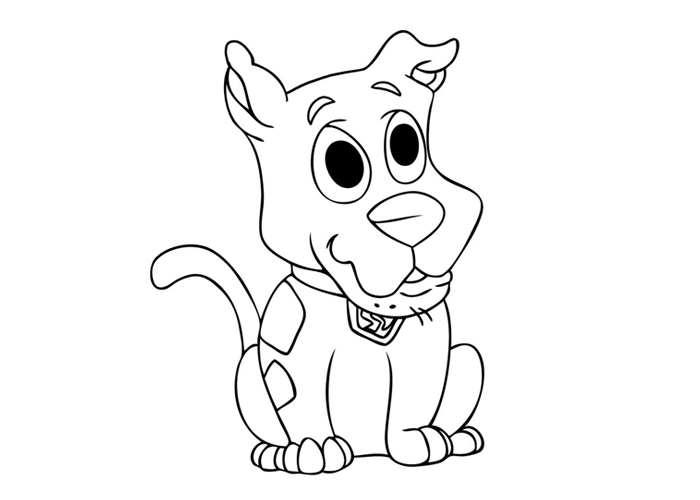 Scooby-Doo en pleine enquête dans un décor mystérieux