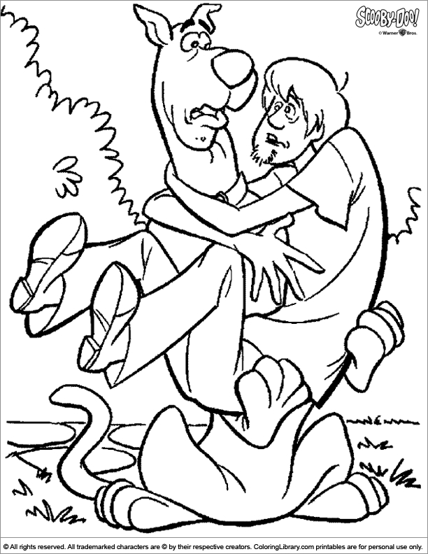 Scène de Scooby-Doo en pleine enquête dans un décor mystérieux