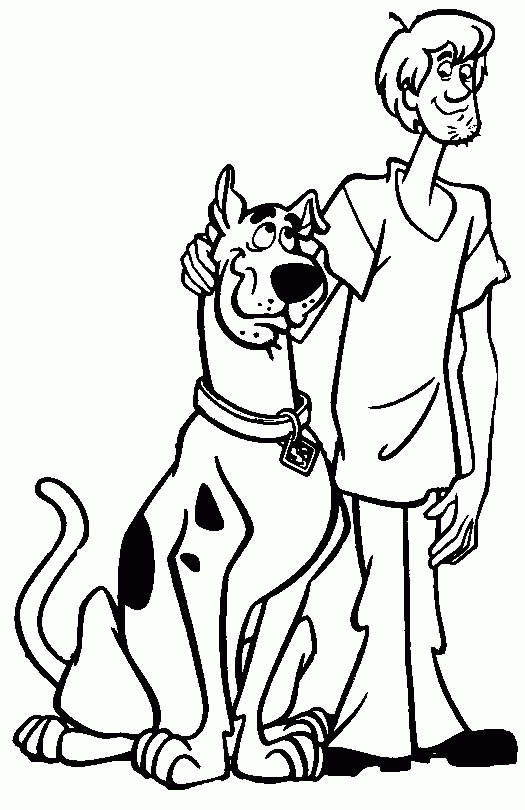 Scooby-Doo et ses amis dans une scène de mystère