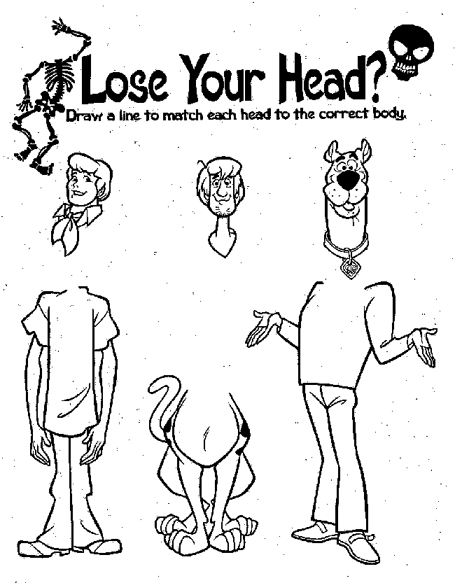 Scooby-Doo et Shaggy en pleine enquête dans une scène humoristique