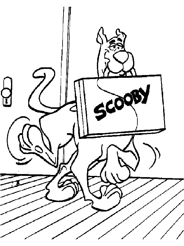 Scooby-Doo en pleine enquête dans un décor mystérieux