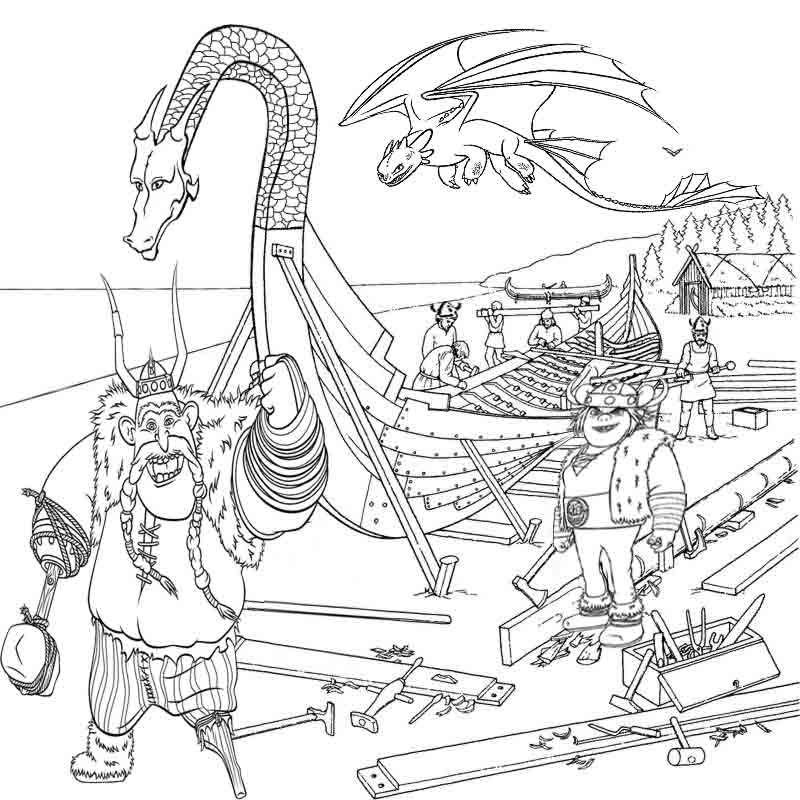 Coloriage du Seigneur des Anneaux : Gandalf face à Smaug dans un paysage montagneux