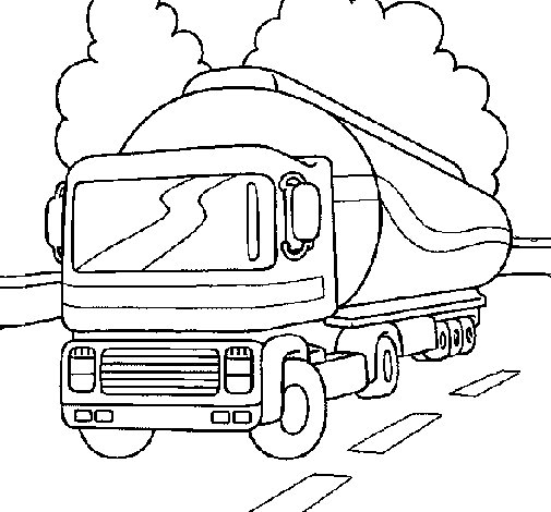 Coloriage Semi remorque #47376 à imprimer Coloriage Semi remorque #47376 à imprimer