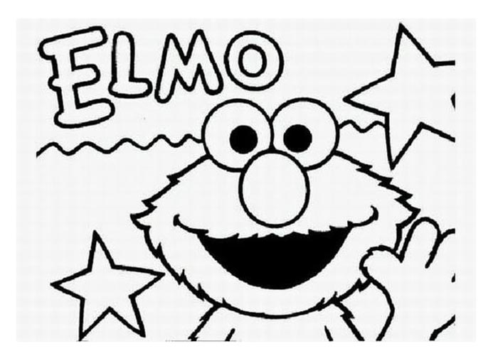 Elmo et Cookie Monster partageant un moment joyeux dans un décor coloré Elmo et Cookie Monster partageant un moment joyeux dans un décor coloré