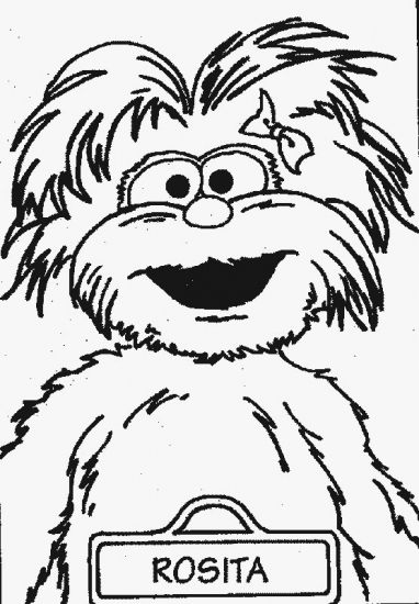 Personnages de Sesame Street dans une scène joyeuse