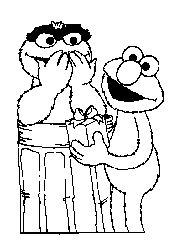 Personnages de Sesame Street en pleine activité ludique