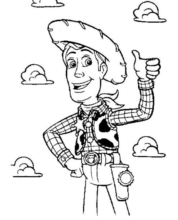 Coloriage d'un shérif au milieu du Far West Coloriage d'un shérif au milieu du Far West