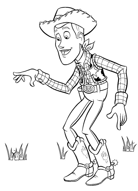 Coloriage d'un shérif en pleine action dans le Far West Coloriage d'un shérif en pleine action dans le Far West
