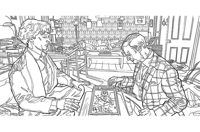 Coloriage Sherlock #25022 à imprimer Coloriage Sherlock #25022 à imprimer