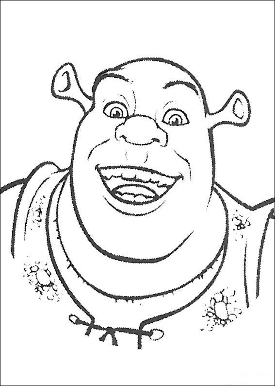 Shrek et Fiona se reposent dans la forêt