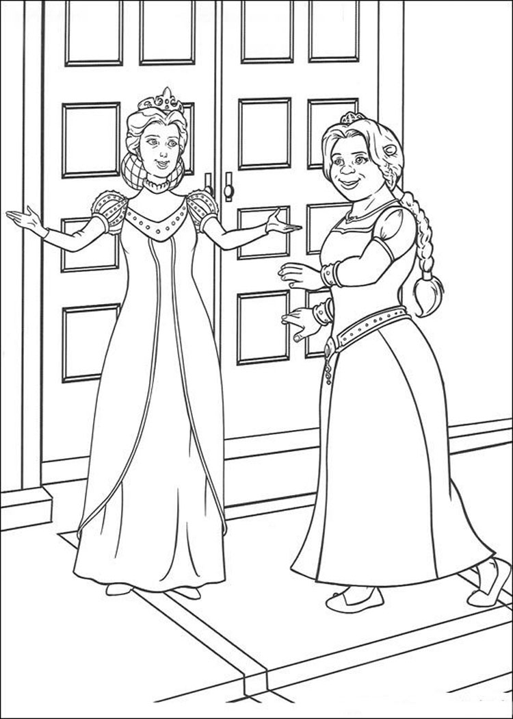 Coloriage Shrek #53221 à imprimer Coloriage Shrek #53221 à imprimer